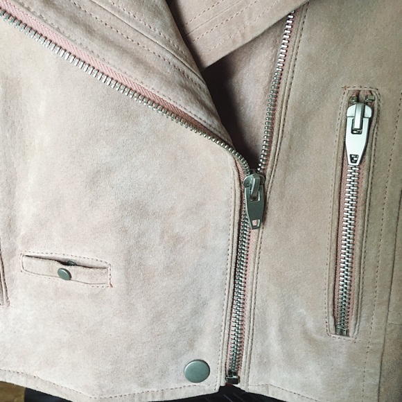 SL8 Suede Leather Motorcycle Jacket - Picture 3 of 6